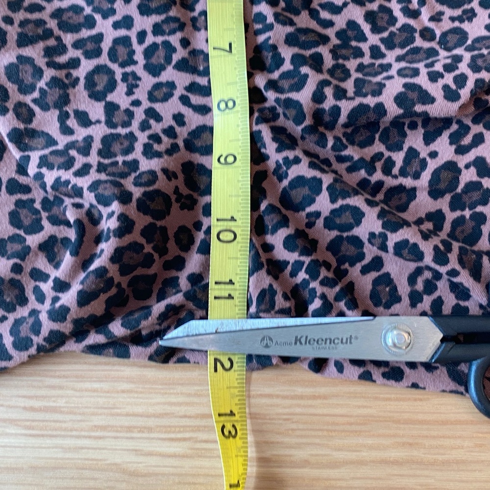 Leopard pattern plus size leggings - Picture 5 of 7